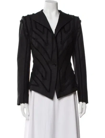 Pre-owned Alexander Mcqueen Vintage 1999 Evening Jacket In Black