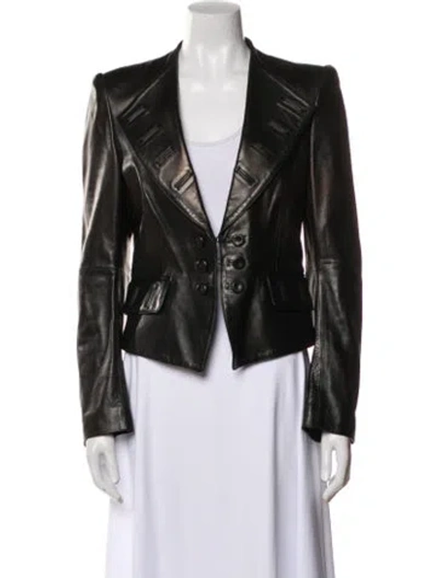 Pre-owned Alexander Mcqueen Vintage 2000's Blazer In Black