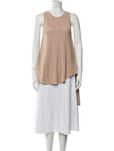 Pre-owned Alexander Mcqueen Vintage 2000's Top In Neutral