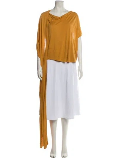 Pre-owned Alexander Mcqueen Vintage 2000's Tunic In Yellow