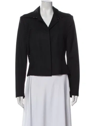 Pre-owned Alexander Mcqueen Vintage 2001 Blazer In Gray