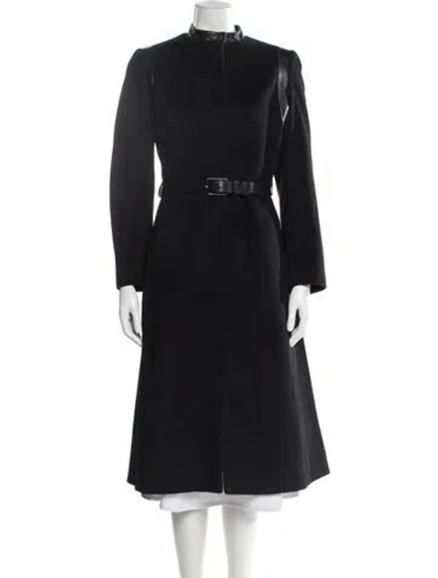 Pre-owned Alexander Mcqueen Vintage 2002 Coat In Black