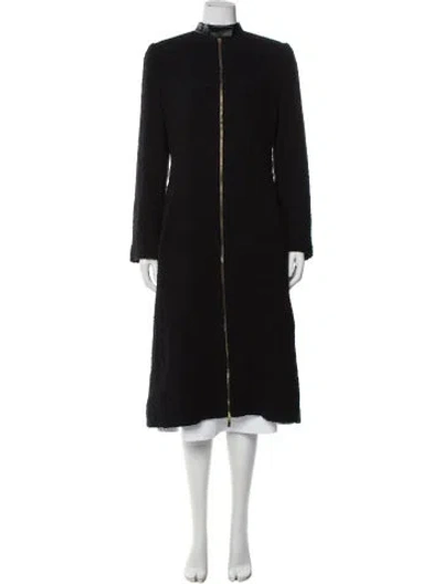 Pre-owned Alexander Mcqueen Vintage 2003 Coat In Black
