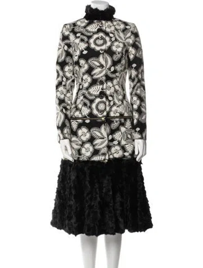 Pre-owned Alexander Mcqueen Vintage 2003 Coat W/ Tags In Multi