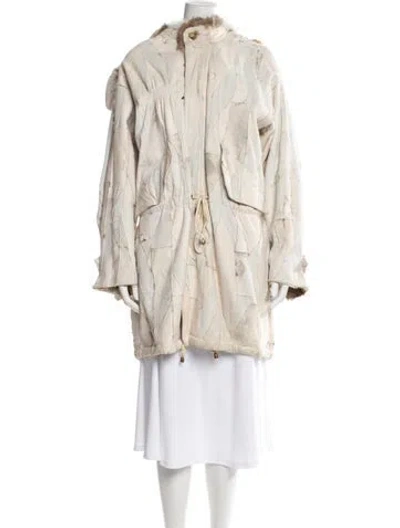 Pre-owned Alexander Mcqueen Vintage 2003 Utility Jacket In Neutral