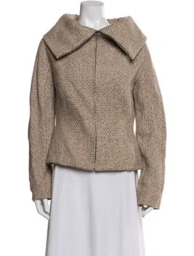 Pre-owned Alexander Mcqueen Vintage 2004 Jacket W/ Tags In Neutral