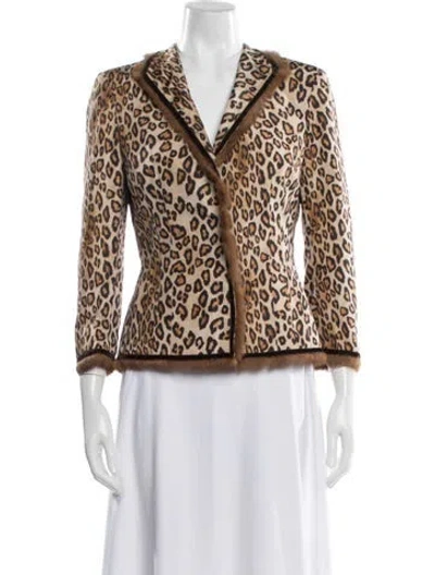 Pre-owned Alexander Mcqueen Vintage 2005 Jacket In Neutral
