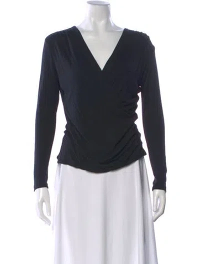 Pre-owned Alexander Mcqueen Vintage 2005 Top In Black