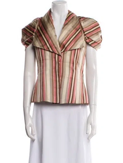 Pre-owned Alexander Mcqueen Vintage 2006 Vest In Neutral