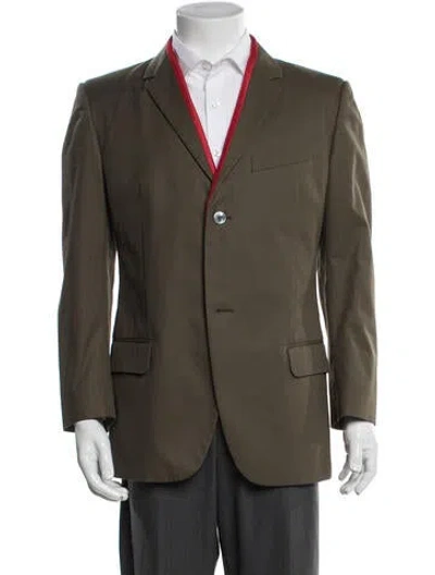 Pre-owned Alexander Mcqueen Vintage 2007 Blazer In Green