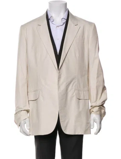 Pre-owned Alexander Mcqueen Vintage 2008 Blazer In Neutral