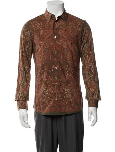 Pre-owned Alexander Mcqueen Vintage 2008 Shirt In Orange