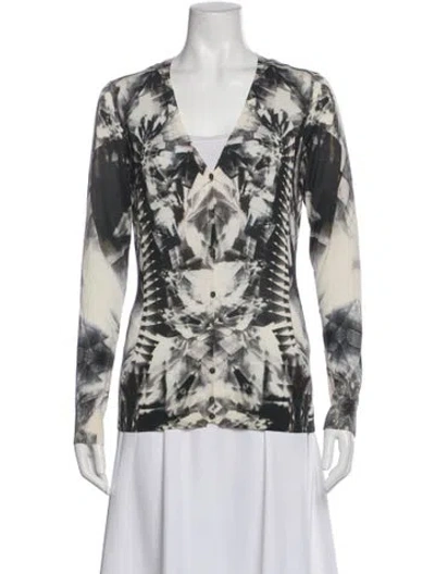 Pre-owned Alexander Mcqueen Vintage 2009 Blouse In Neutral