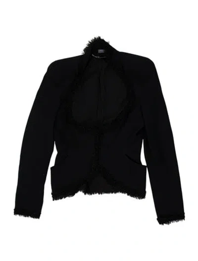 Pre-owned Alexander Mcqueen Vintage 2011 Blazer In Black
