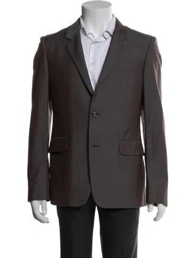 Pre-owned Alexander Mcqueen Vintage 2011 Blazer In Gray