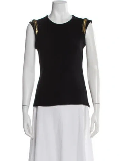 Pre-owned Alexander Mcqueen Vintage 2011 Top In Black