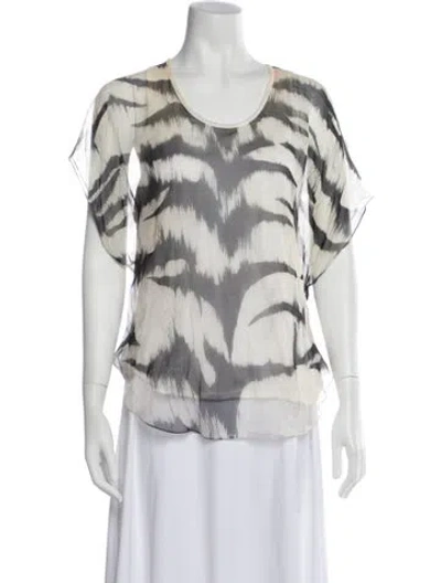 Pre-owned Alexander Mcqueen Vintage 2011 Top In Multi