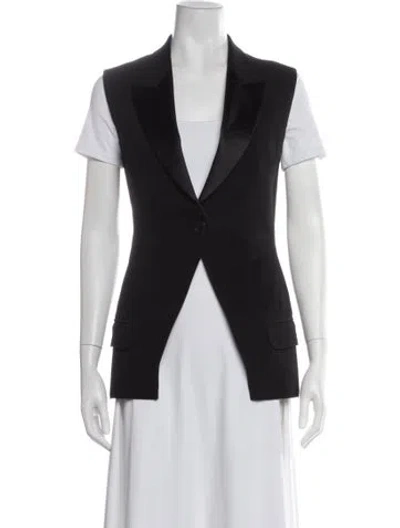 Pre-owned Alexander Mcqueen Vintage 2011 Vest In Black