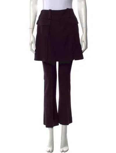 Pre-owned Alexander Mcqueen Vintage Flared Pants In Purple