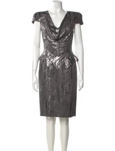 Pre-owned Alexander Mcqueen Vintage Knee-length Dress