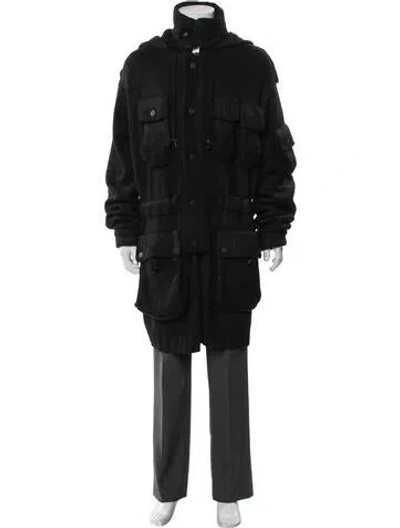 Pre-owned Alexander Mcqueen Vintage Late 2000's - Early 2010's Parka In Black