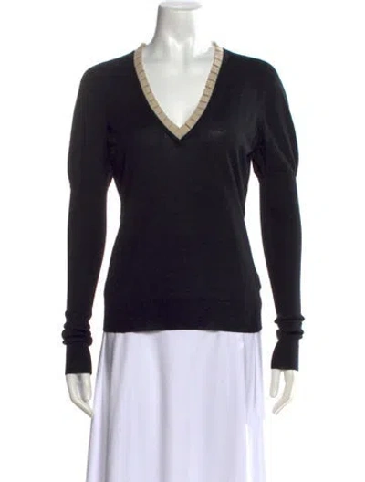 Pre-owned Alexander Mcqueen Vintage Late 2000's - Early 2010's Sweater In Black