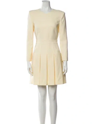 Pre-owned Alexander Mcqueen Vintage Mini Dress In Neutral
