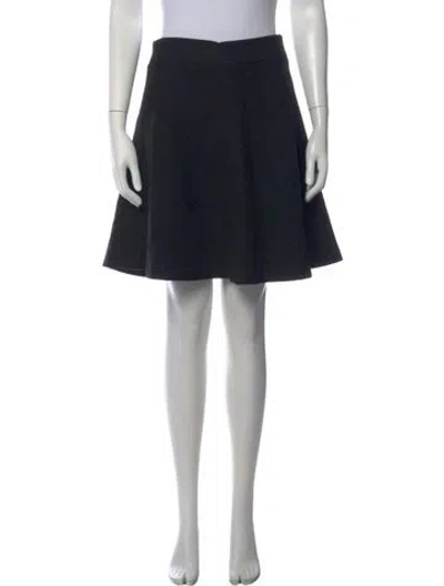 Pre-owned Alexander Mcqueen Vintage Mini Skirt In Black