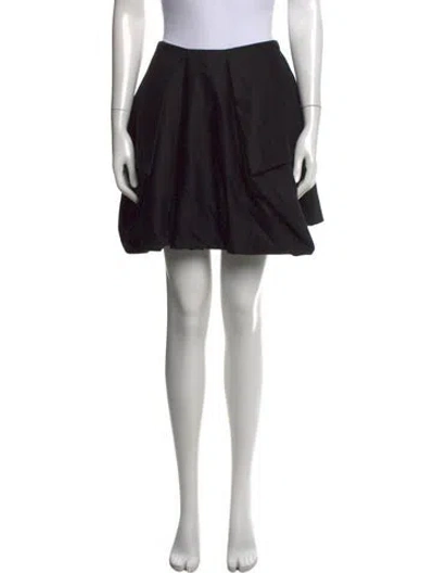 Pre-owned Alexander Mcqueen Vintage Mini Skirt In Black