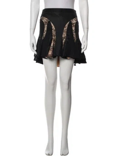 Pre-owned Alexander Mcqueen Vintage Mini Skirt In White