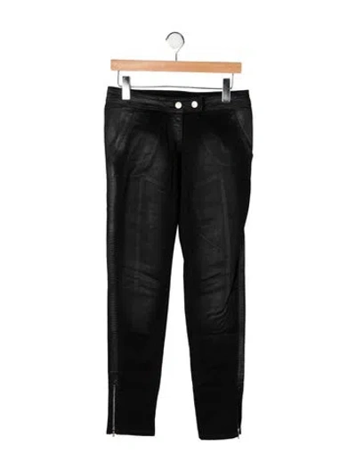 Pre-owned Alexander Mcqueen Vintage Skinny Leg Jeans In Black