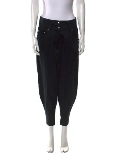 Pre-owned Alexander Mcqueen Vintage Skinny Leg Pants In Black
