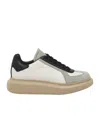 Alexander Mcqueen Calf Leather Sneakers In Nude