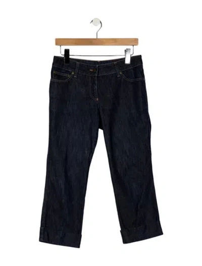 Pre-owned Alexander Mcqueen Vintage Straight Leg Jeans In Blue