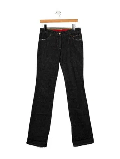 Pre-owned Alexander Mcqueen Vintage Straight Leg Jeans In Blue