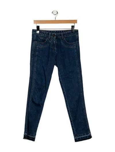 Pre-owned Alexander Mcqueen Vintage Straight Leg Jeans In Blue