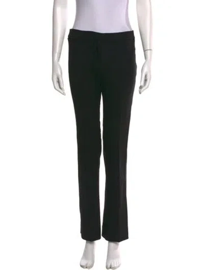 Pre-owned Alexander Mcqueen Vintage Straight Leg Pants In Black