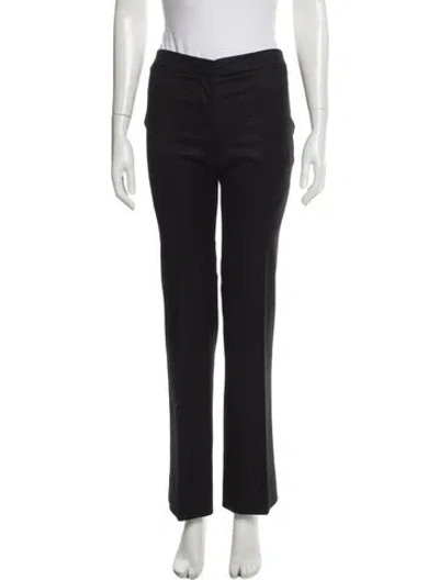 Pre-owned Alexander Mcqueen Vintage Straight Leg Pants In Black
