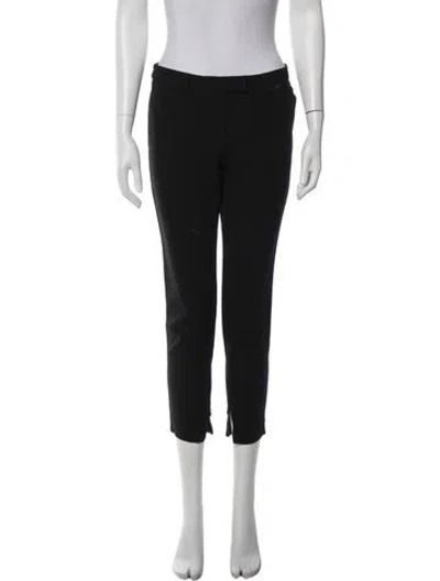 Pre-owned Alexander Mcqueen Vintage Straight Leg Pants In Black