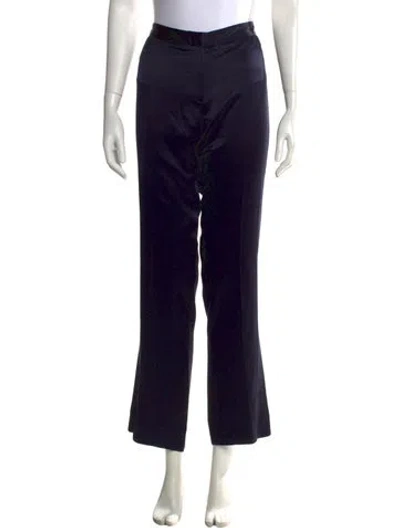Pre-owned Alexander Mcqueen Vintage Straight Leg Pants In Blue
