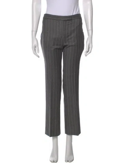 Pre-owned Alexander Mcqueen Vintage Straight Leg Pants In Gray