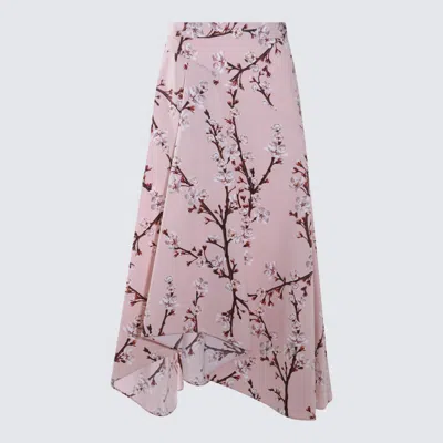 ALEXANDER MCQUEEN VIOLET COTTON SKIRT