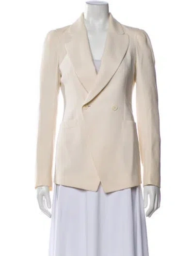 Pre-owned Alexander Mcqueen Virgin Wool Blazer In Neutral
