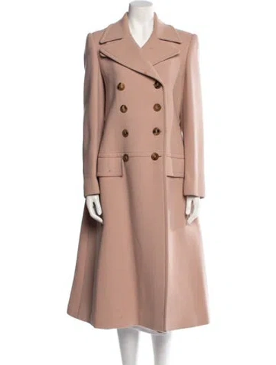 Pre-owned Alexander Mcqueen Virgin Wool Coat In Brown