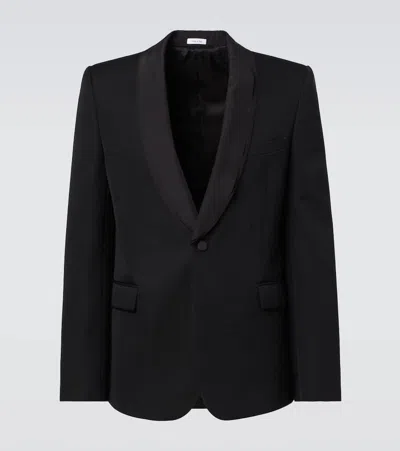 ALEXANDER MCQUEEN VIRGIN WOOL TUXEDO JACKET