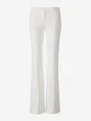 Alexander Mcqueen Pants In White Viscose In White
