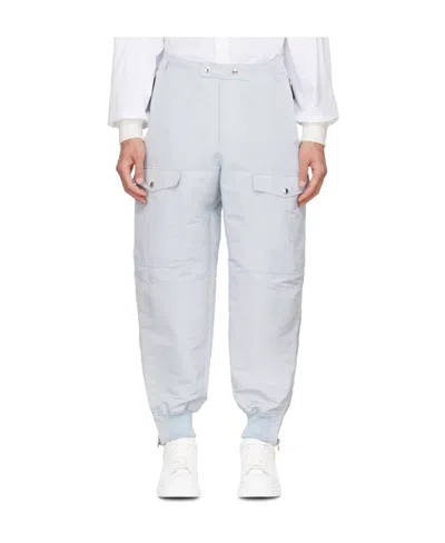 ALEXANDER MCQUEEN WAISTBAND LOOP CASUAL PANTS