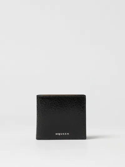 ALEXANDER MCQUEEN WALLET MCQUEEN MEN COLOR BLACK,G51243002