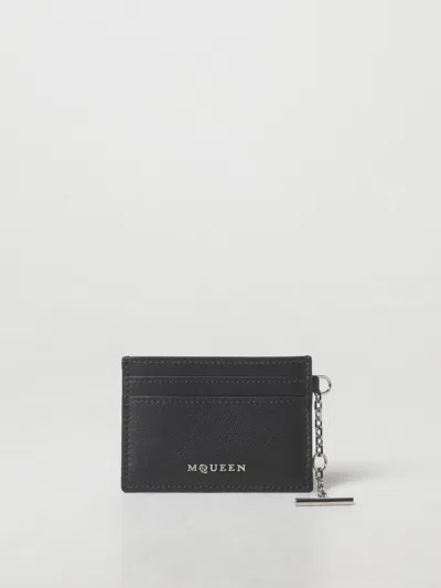 Alexander Mcqueen Portcard Sling Black In 黑色