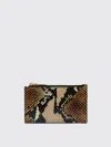 Alexander Mcqueen Wallet Mcqueen Woman Color Brown In Brown